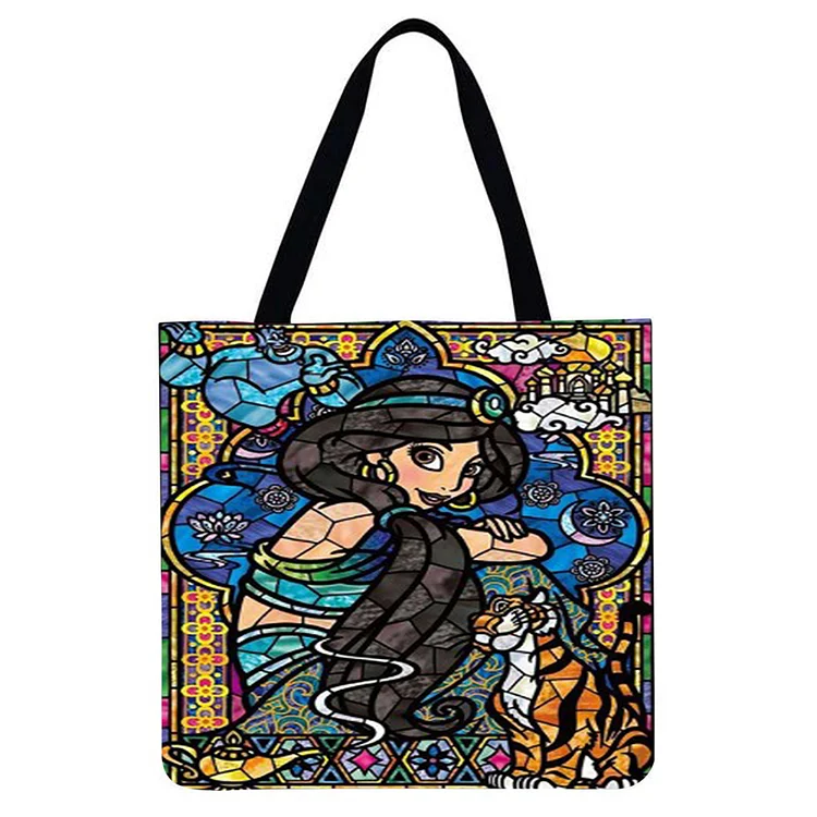 Anime Cartoon - Linen Tote Bag