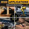 24 in 1 Cordless Drill Set 21V Brushless Electric Drill with Drill Bits