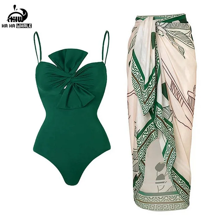 Sling Front Tie Swimwear Swimsuit