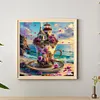 Seaside Teacup Castle-Full Round Diamond Painting 40*40CM