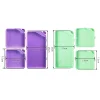 (US Only)6Pcs Diamond Art Tray Rhinestone Sorting Tray Diamond Painting Tray(GreenPurple)