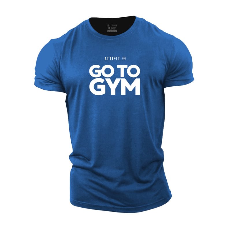 Cotton Go To Gym  Graphic T-shirts tacday