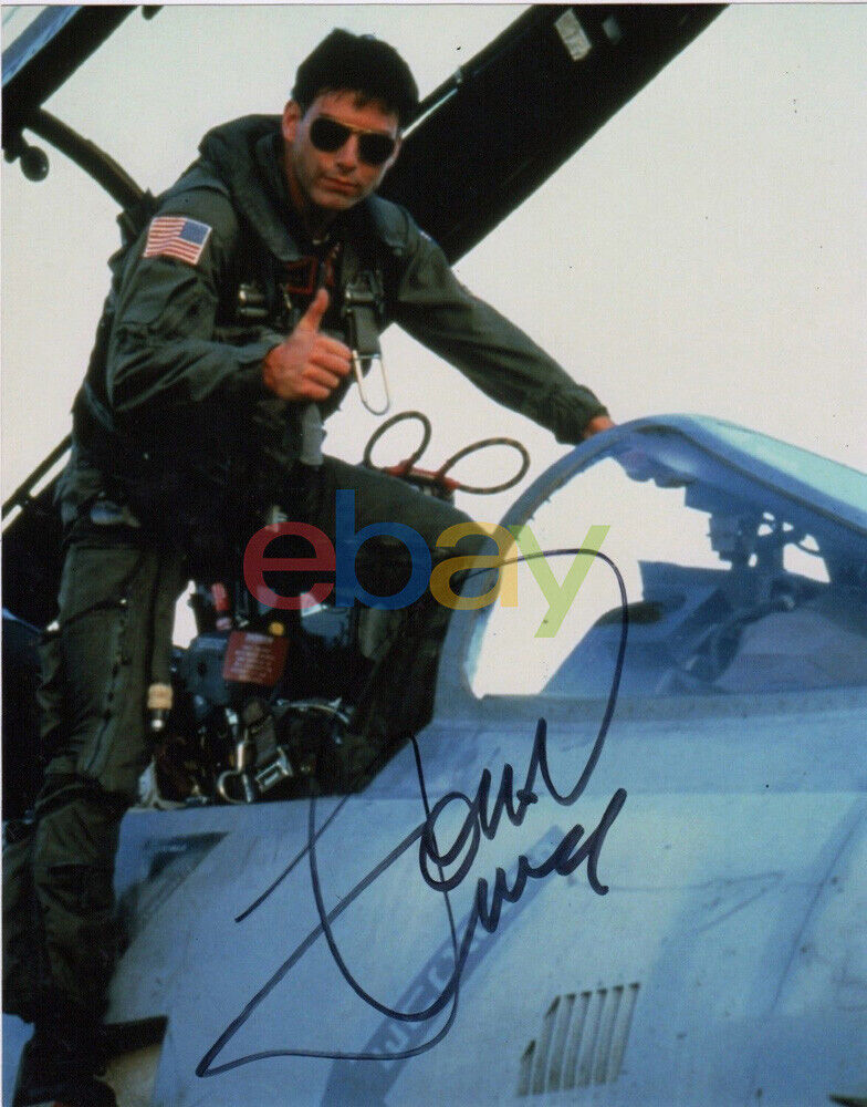 Tom Cruise Top Gun Autographed Signed 8x10 Photo Poster painting REPRINT