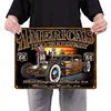Route 66 Car - Metal Tin Signs(8*12Inch/12*16Inch) - Garage&Transport