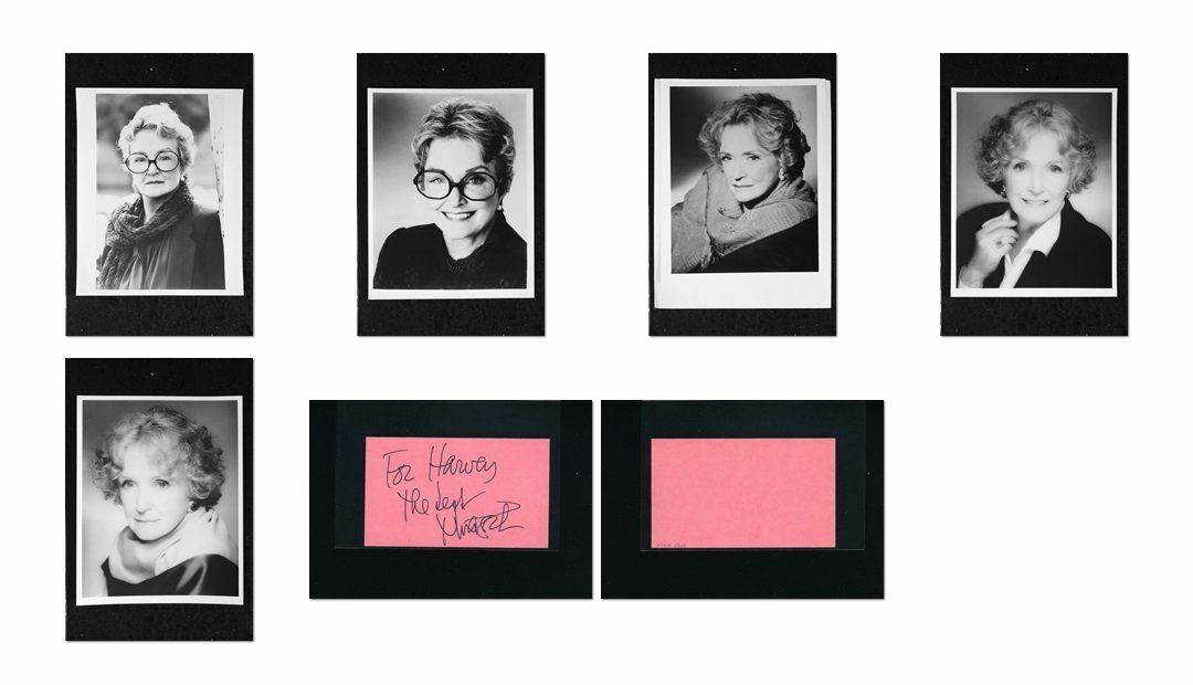 Nina Foch - Signed Autograph and Headshot Photo Poster painting set - The Ten Commandments