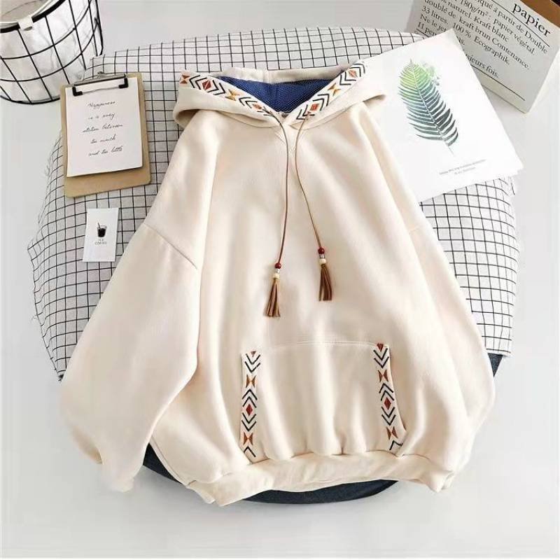 New Fashion Autumn Casual Style Solid Hooded Sweatshirts Women Streetwear Chic Spring Harajuku Hoodies Female Pullovers