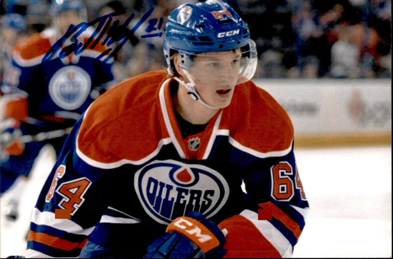 Vladimir Tkachev Tkachyov SIGNED 4x6 Photo Poster painting EDMONTON OILERS / LOS ANGELES KINGS 2