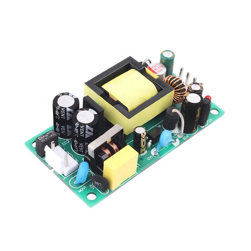 AC110/220V to DC12V1A/24V0.5A 5V2A 12W Isolation Dual Output Switching Power Supply Stabilized SMPS Power Supply Board
