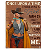 Cowgirl - Wooden Signs - 30*40cm