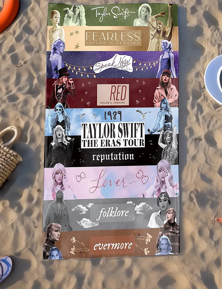 The Eras Tour Beach Towel