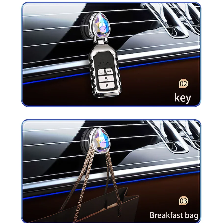 Car Mini Crystal Hook