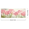 Pink Tulips-Paint by Numbers Acrylic Painting 80*30CM