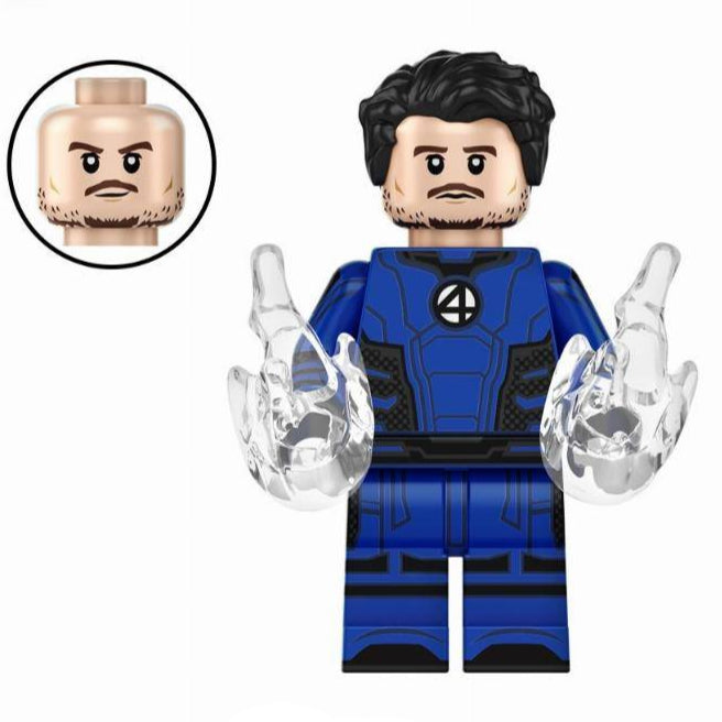 Mr Fantastic (MCU) Custom Marvel Superhero Minifigure Minifigure Bricks monstertoys
