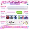 Starlit Beaded White Wolf Special Shaped 5D DIY Partial Drill Diamond Painting Kits for Adults Beginners Home Decor Diamonds Dots Gem Art Kits 11.81 X11.81inch