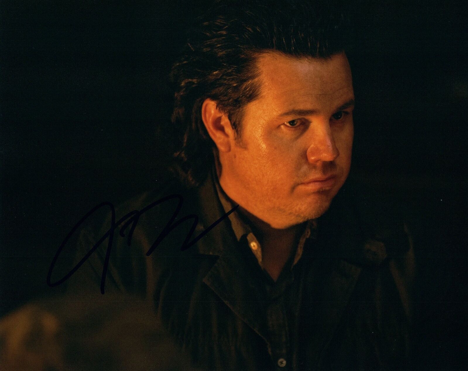 Josh McDermitt Signed Autographed 8x10 Photo Poster painting Eugene The Walking Dead COA VD