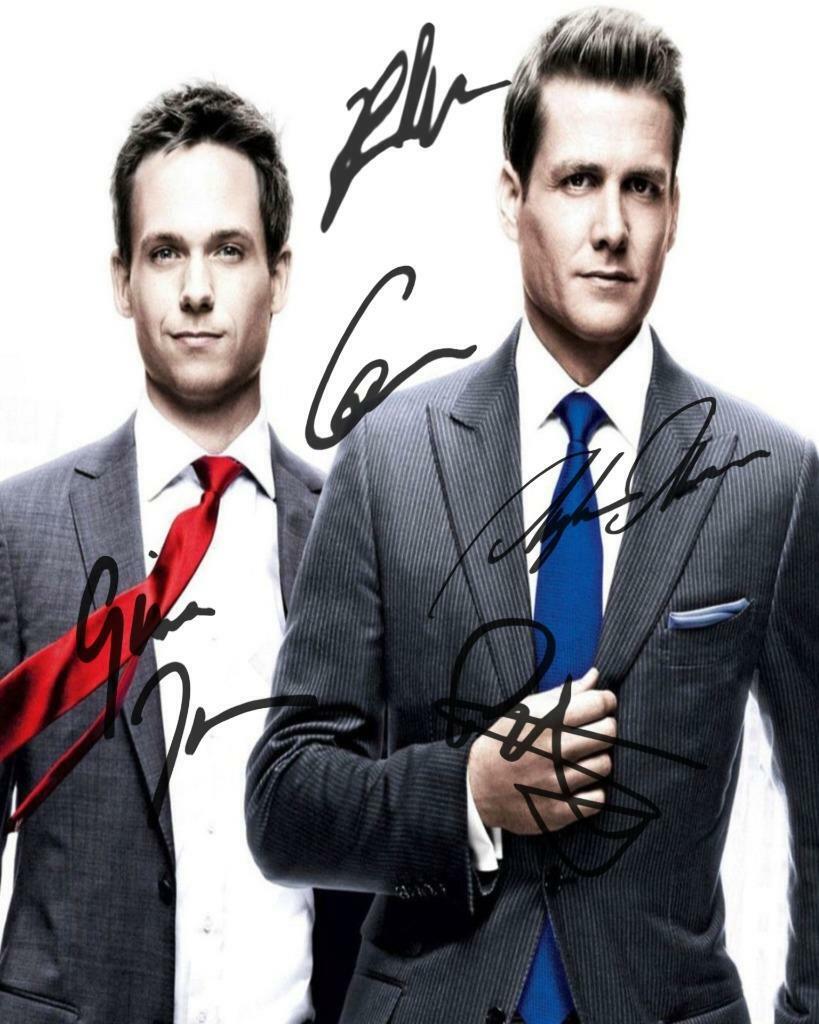 Suits Season 4 Cast SIGNED AUTOGARPHED 10 X 8