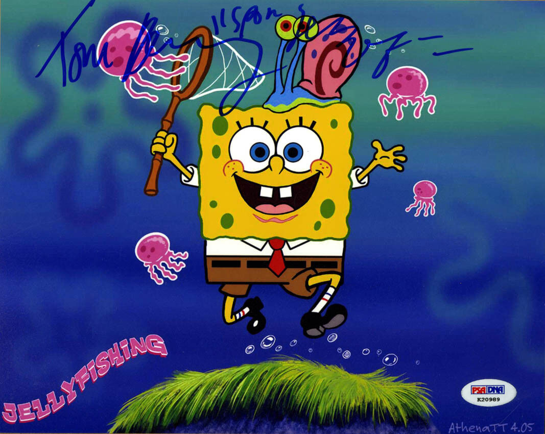 Tom Kenny SIGNED 8x10 Photo Poster painting Voice of SpongeBob SquarePants PSA/DNA AUTOGRAPHED