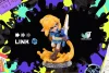 Squid Princess Zelda & Squid Link - The Legend of Zelda Splatoon Resin Statue - KukuCraft Studio