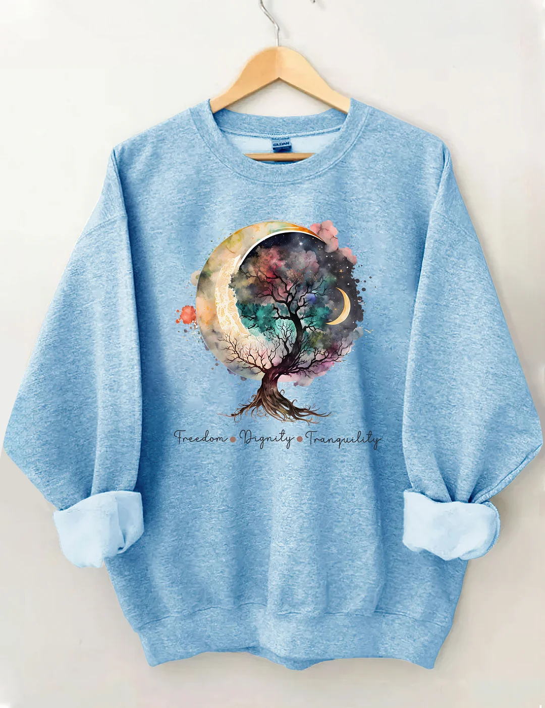 Freedom Dignity Tranquility Sweatshirt