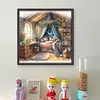 Bedroom-11CT Stamped Cross Stitch 50*50cm/19.69*19.69in