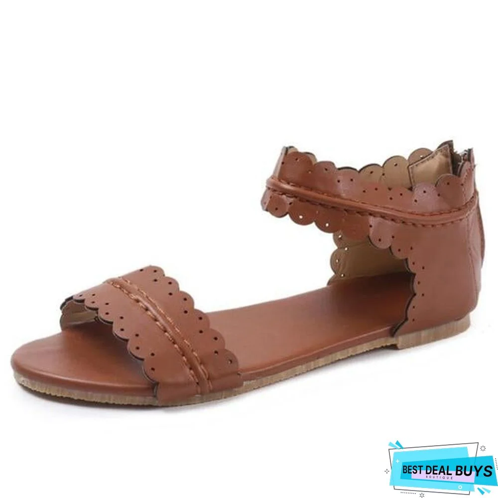 Women Beach Vacation Big Size 43 Edges Sandals Comfortable Leisure Casual Shoes