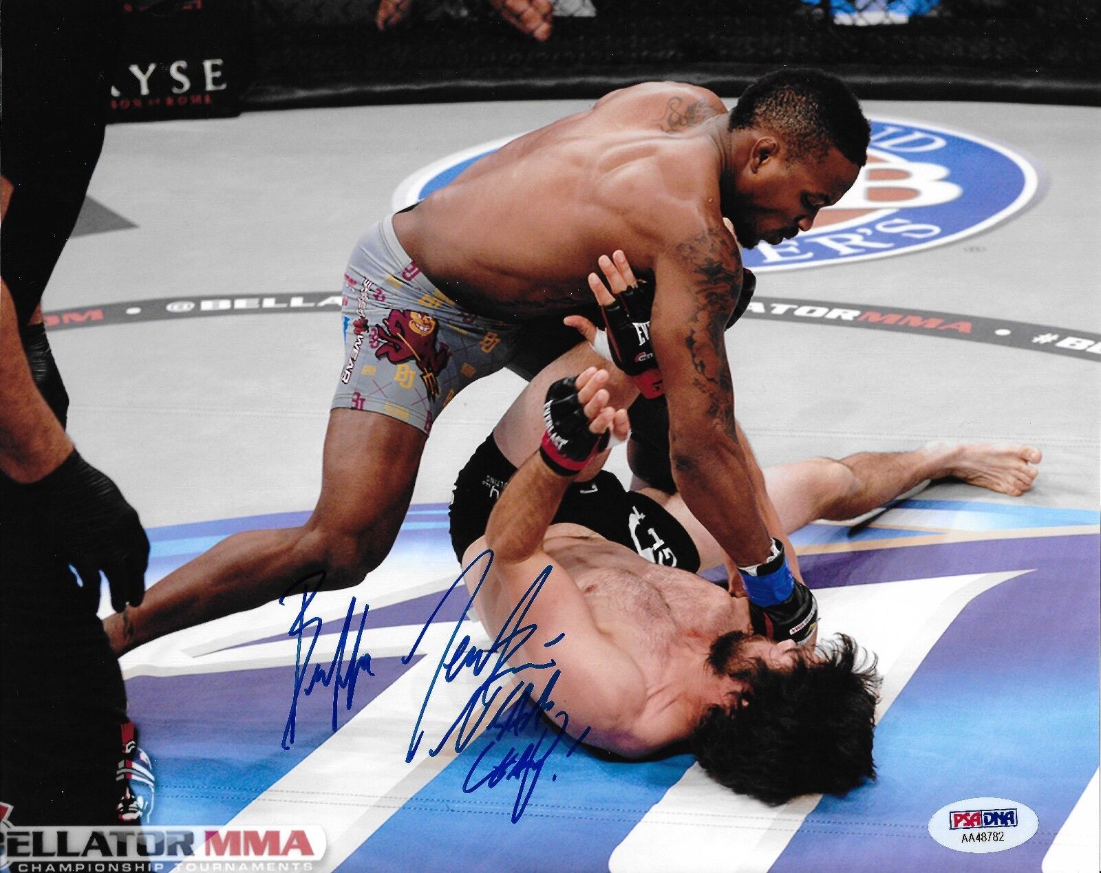 Bubba Jenkins Signed Bellator MMA 8x10 Photo Poster painting PSA/DNA COA Picture Autograph UFC 1