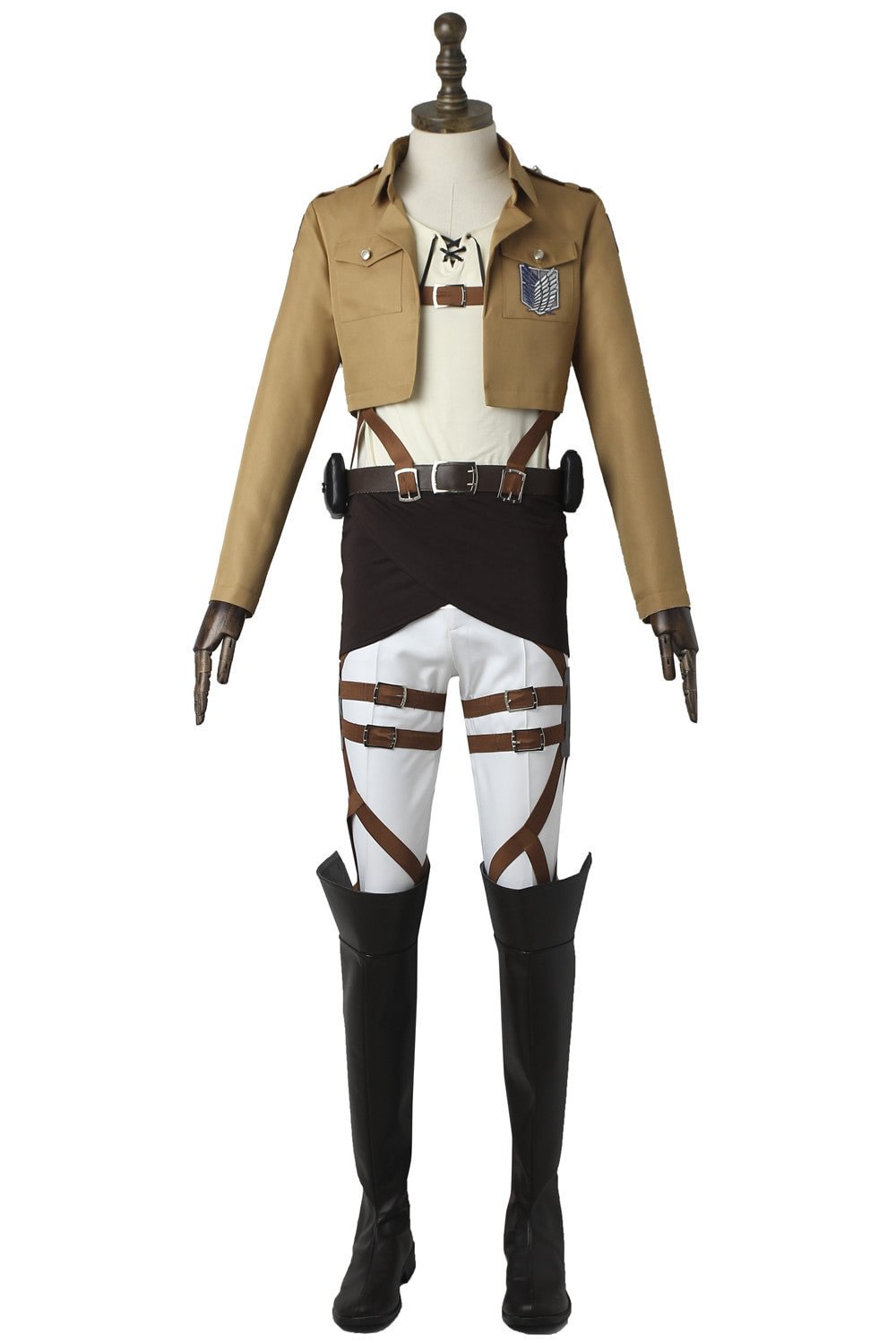 Attack on Titan Shingeki no Kyojin Eren Yeager Cosplay Costume