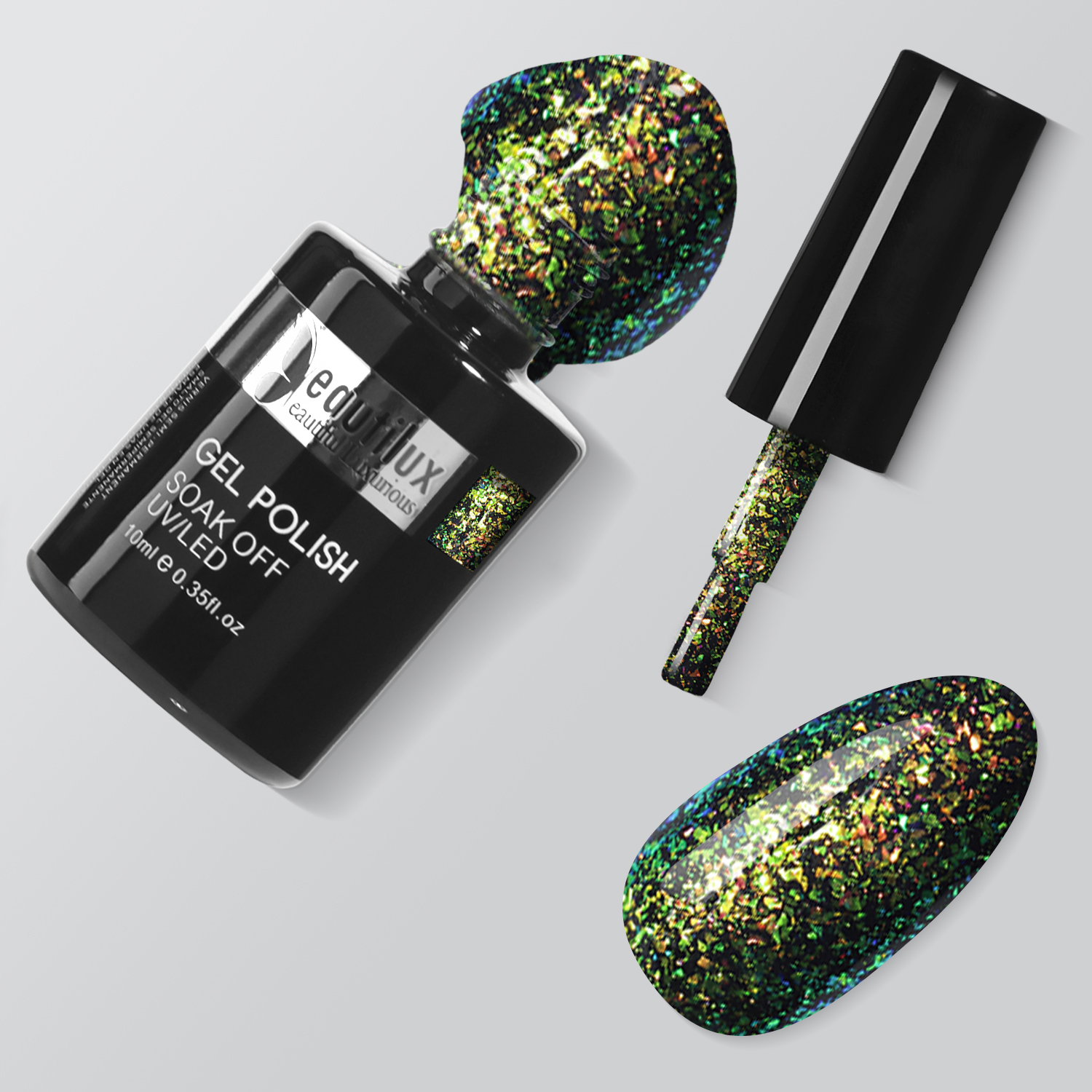 HEMA& TPO Free Nail Gel Polish Color 10ml Spring Collection-Jardin enchant&eacute;