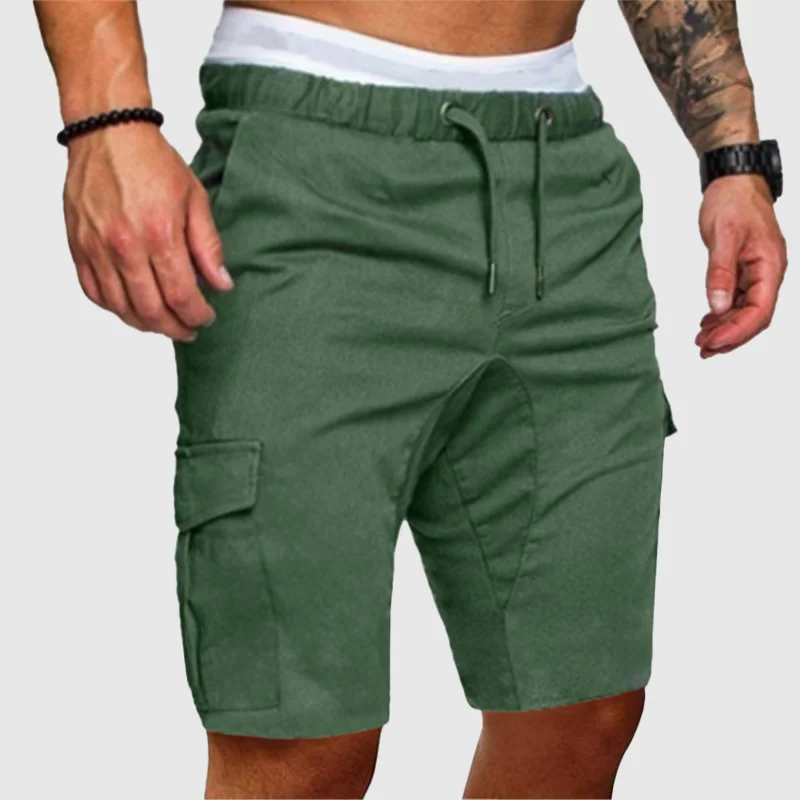 Men's Fashion Loose Thin Belt Casual Sports Shorts