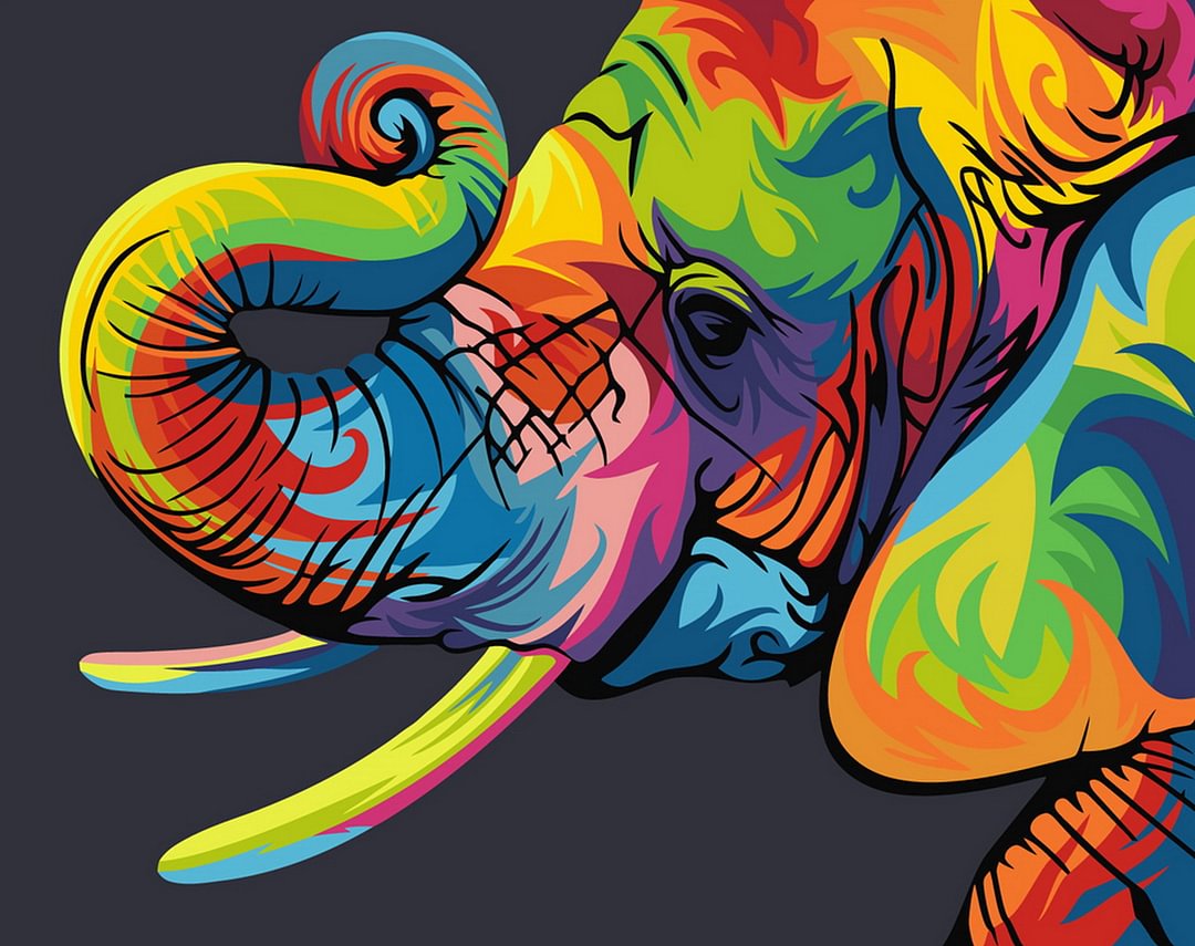 Colorful Elephant