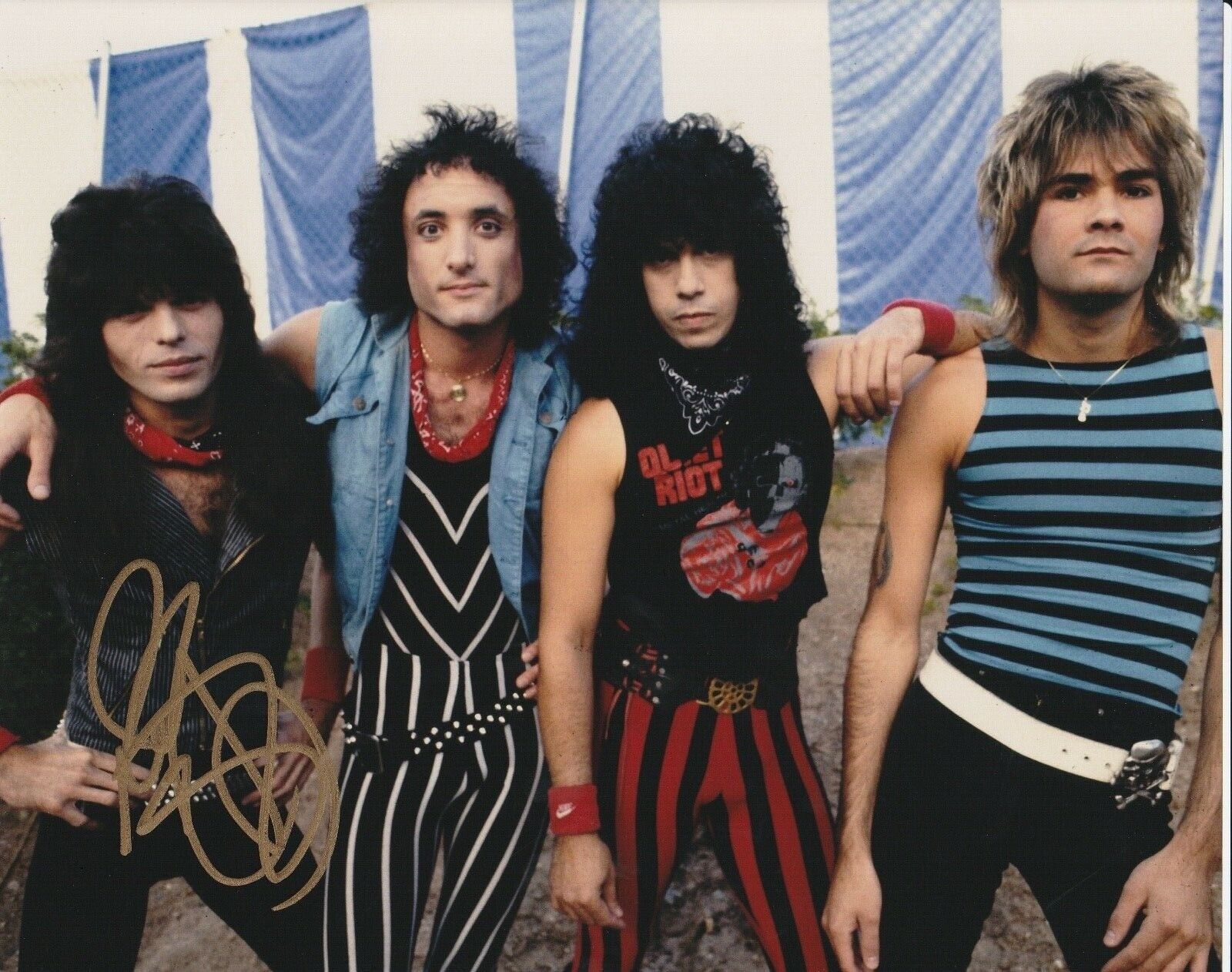 * RUDY SARZO * signed autographed 8x10 Photo Poster painting * QUIET RIOT * 4