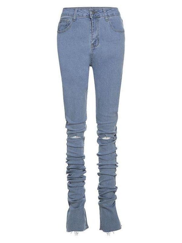 Women's Skinny Ripped Jeans