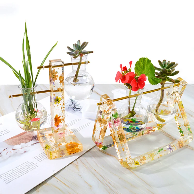 T-shaped & U-shaped Hydroponic Planter Resin Mold Kit