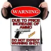 Warning - Vintage Metal Signs - 30*40cm - Warning