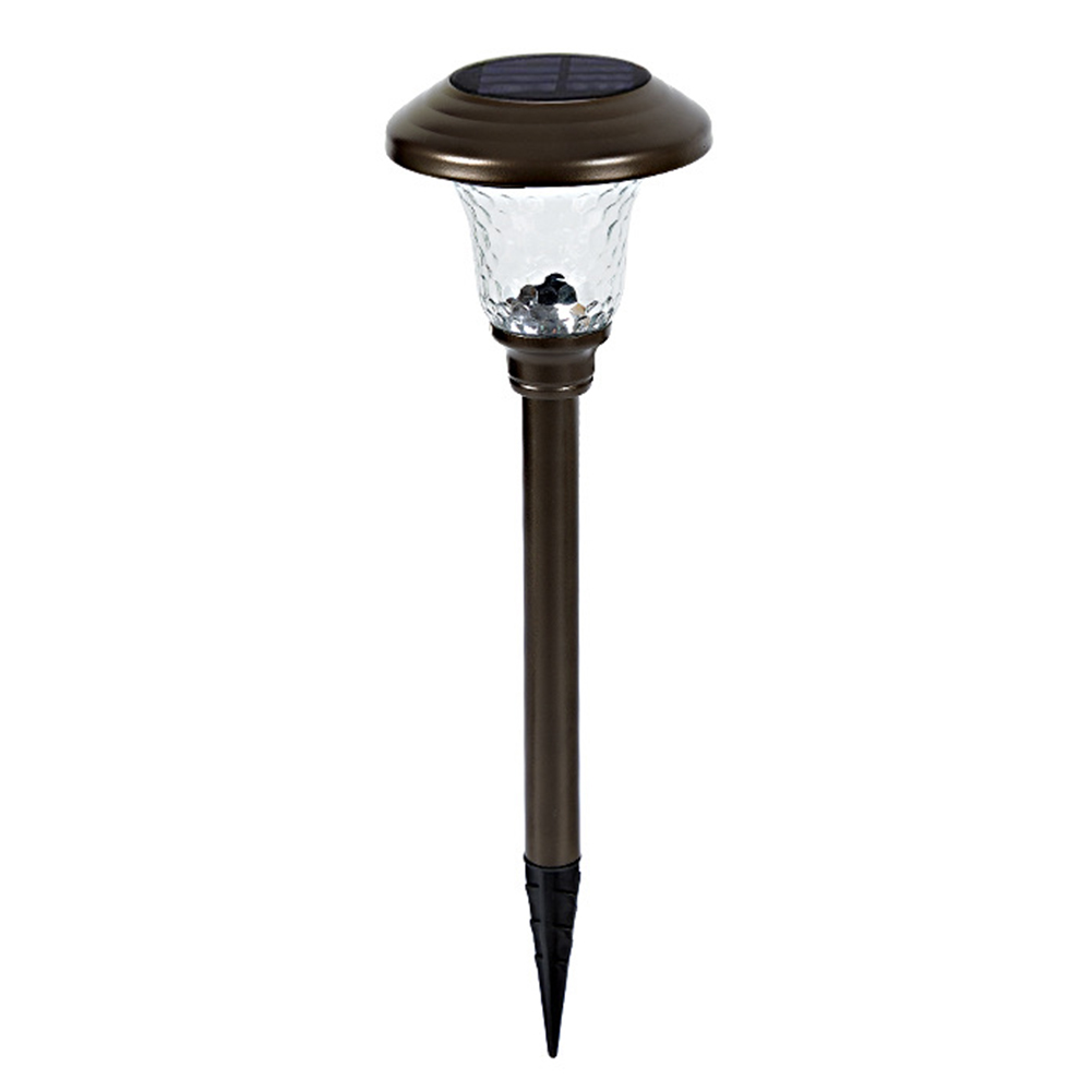 

LED Solar Light Beam Projection Lawn Stake Glass Lamp Outdoor Garden Decor, 501 Original