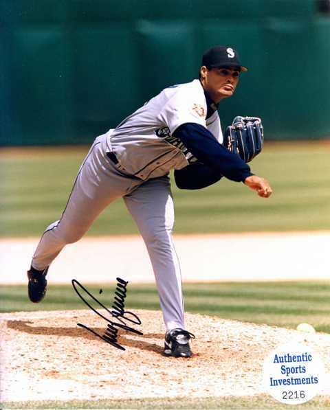 Jose Paniagua Seattle Mariners Autographed Signed 8x10 Photo Poster painting CFS COA