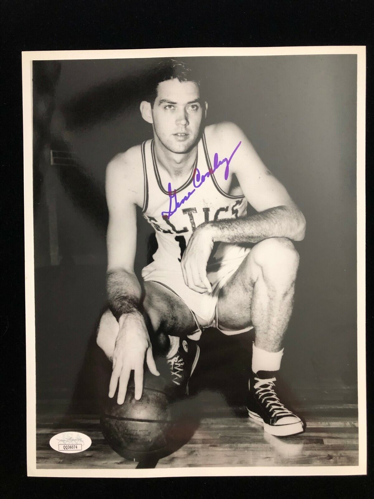 Gene Conley Signed Autographed Photo Poster painting -Boston Celtics - JSA # QQ36074