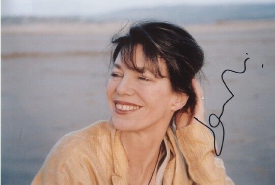 Jane Birkin genuine autograph Photo Poster painting 8x12