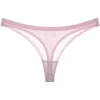 Sexy Transparent Ice Silk Low-Waist Seamless Thong