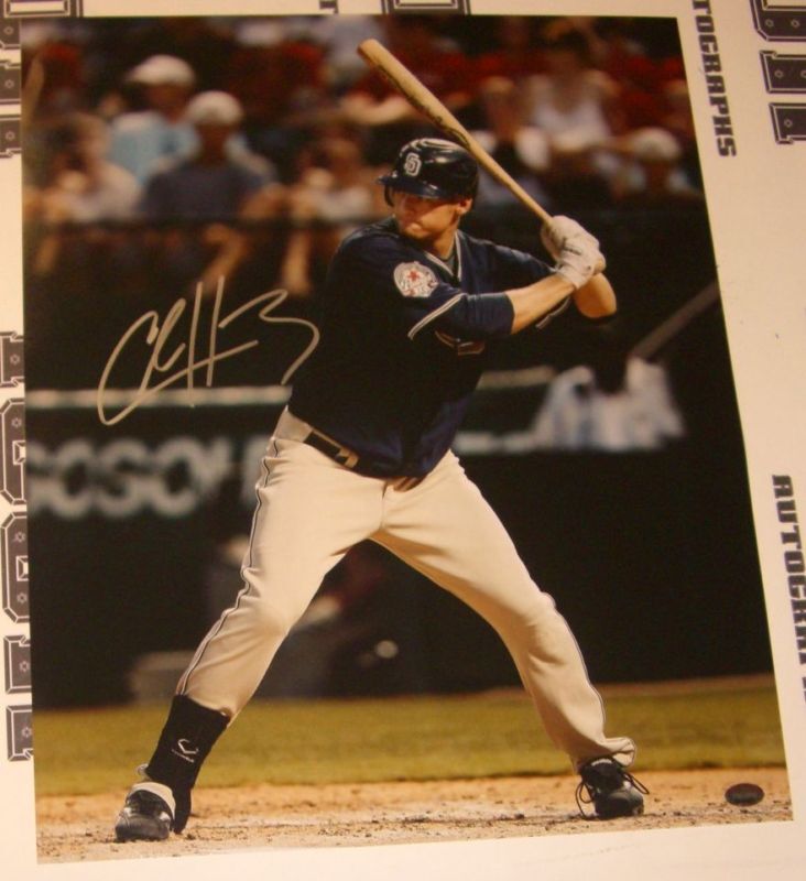 Chase Headley Signed Padres 16x20 Photo Poster painting PSA/DNA COA Autograph Picture Poster UT