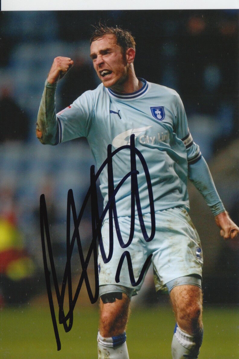 COVENTRY CITY HAND SIGNED RICHARD KEOGH 6X4 Photo Poster painting 2.