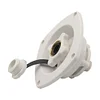 RV Camper Water Fill Inlet with Pressure Regulator for Caravan RV (White)