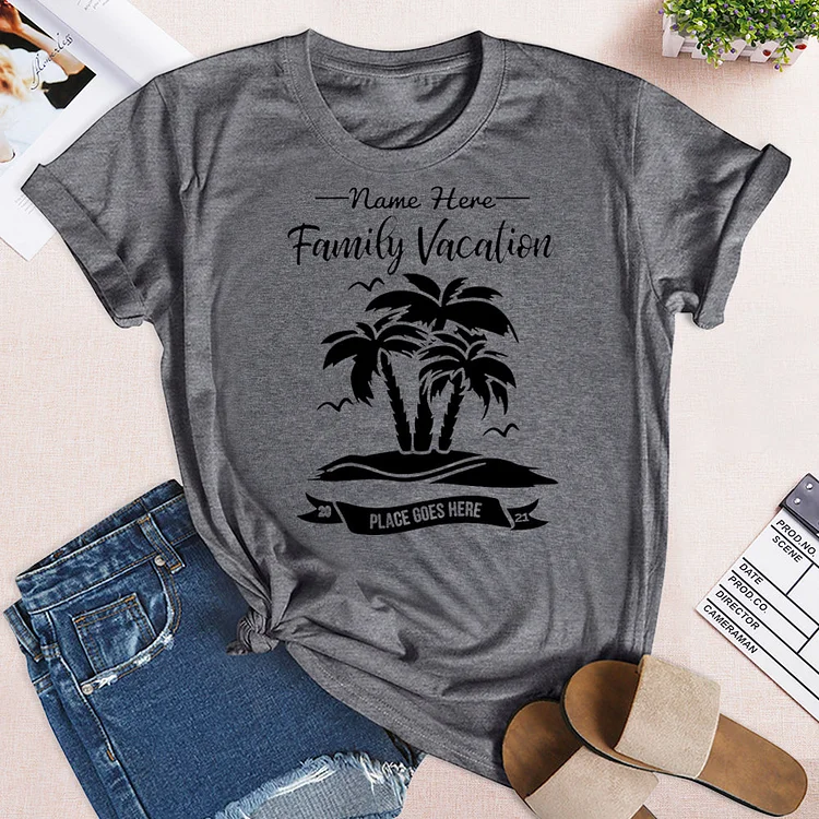 Family Vacation T-shirt Tee -02713