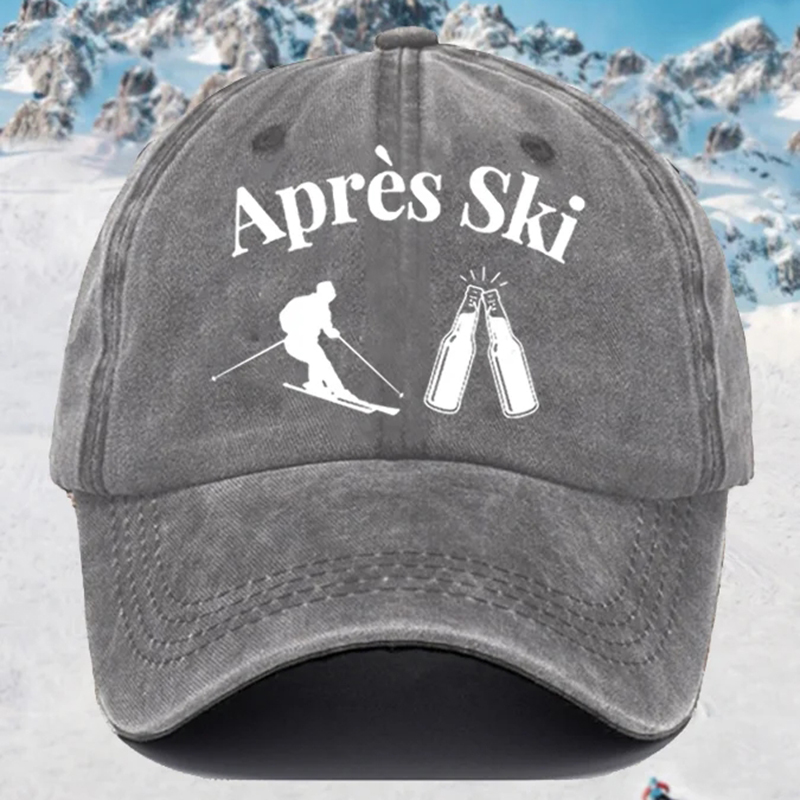 Comstylish Street Unisex Apres Ski Letter Print Hat