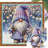 Winter Gnome - 11CT Stamped Cross Stitch - 40*40cm - Xmas