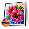 Hibiscus-Crystal Rhinestone Diamond Painting