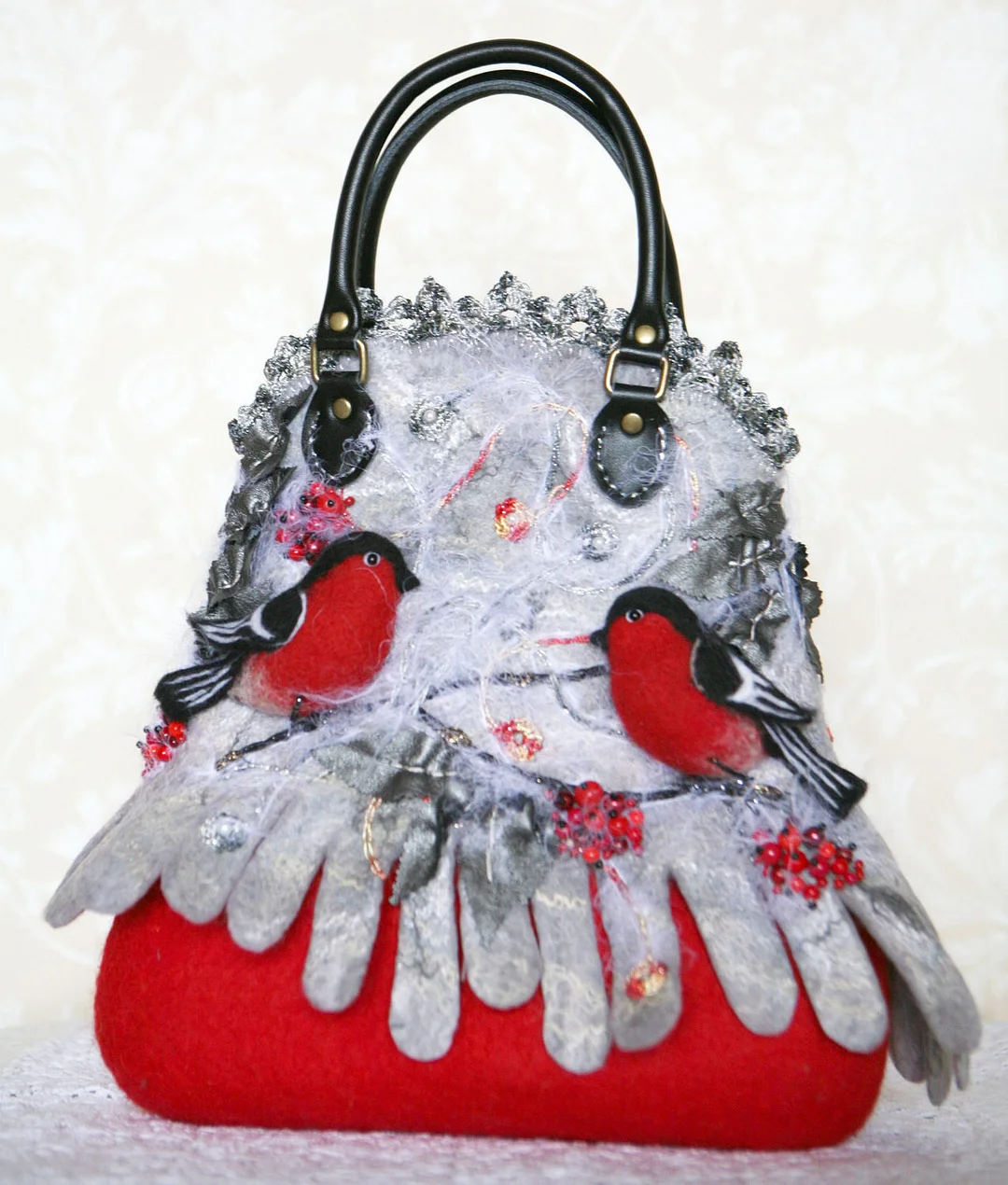 Handbag "Snowflake song"