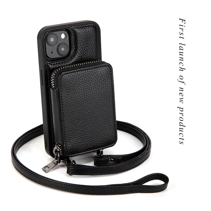 For iPhone13/14 Series  Wallet Mobile Phone Case