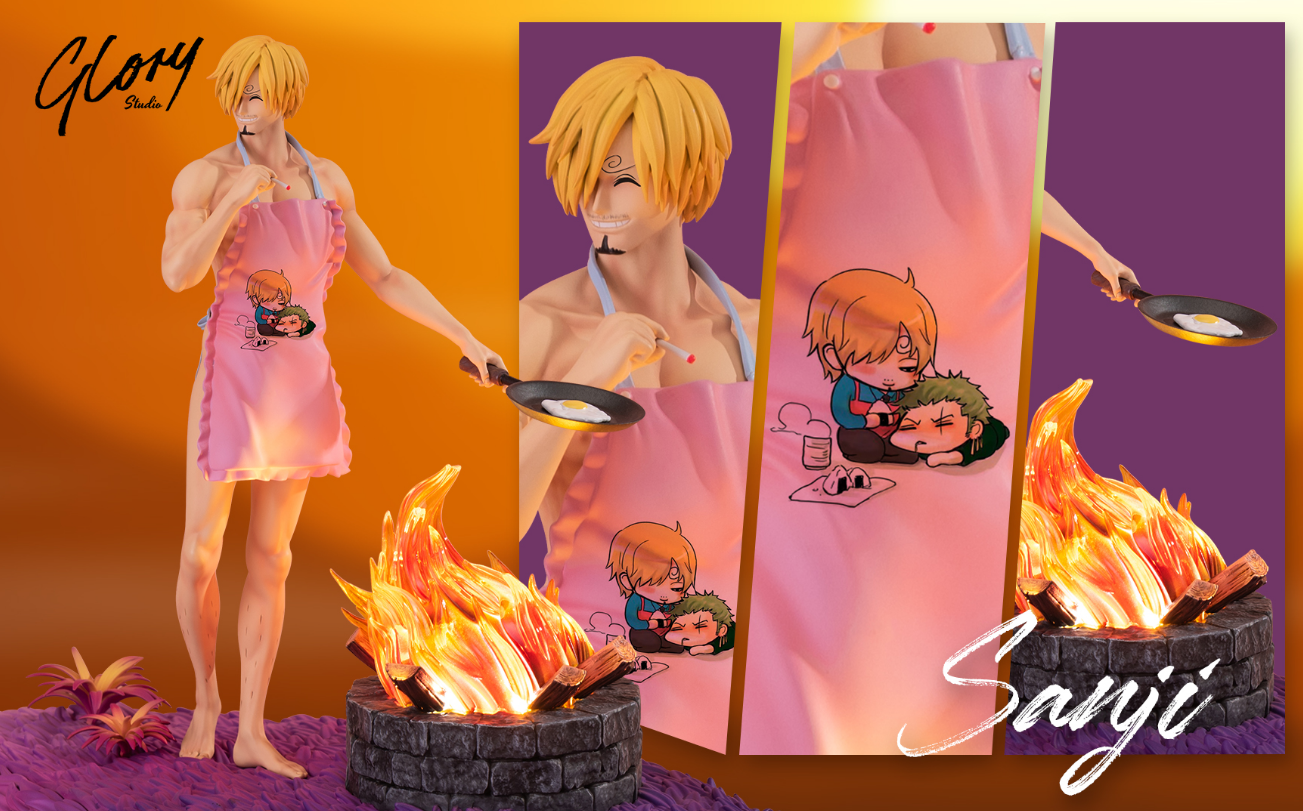 Pre-order Glory Studio -One Piece  Vinsmoke Sanji & Roronoa Zoro Zosan's Love Love Land 1/6 Statue GK [3 Variants]