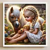 Diamond Painting -DIY Round Drill Girl